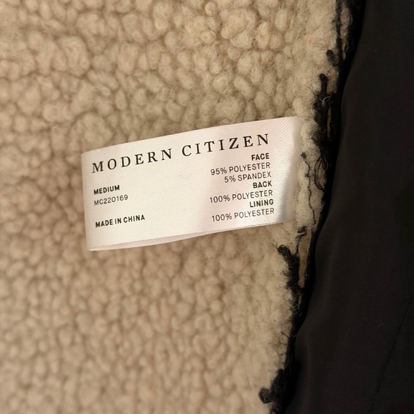 Modern Citizen Shearling Collared Bonnie Jacket - Picture 7 of 7